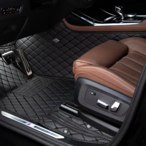 Автомобильные кожаные коврики
